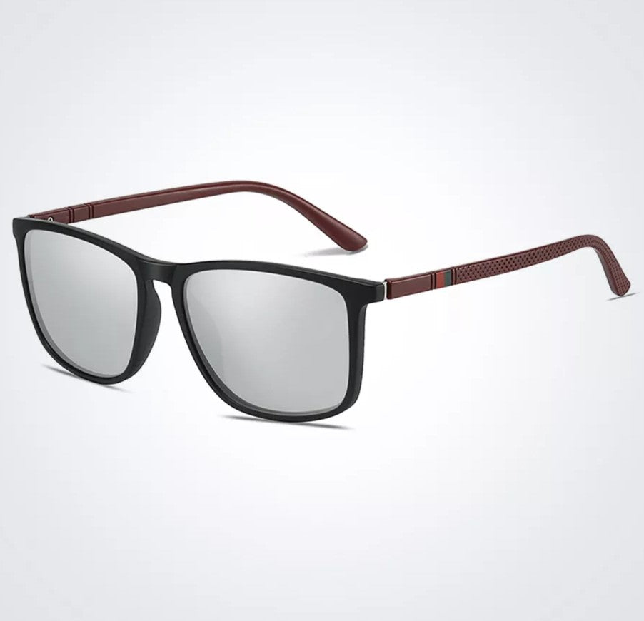 Men's Lightweight Polarized Sunglasses - Classic Square Design-The Yellow Prime