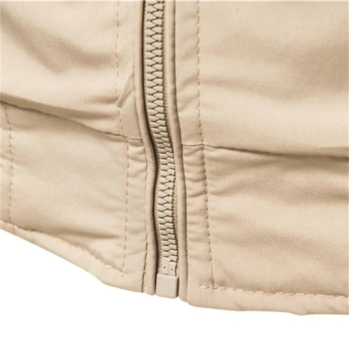 Men's Lightweight Sporty Bomber Jacket with Modern Fit-The Yellow Prime