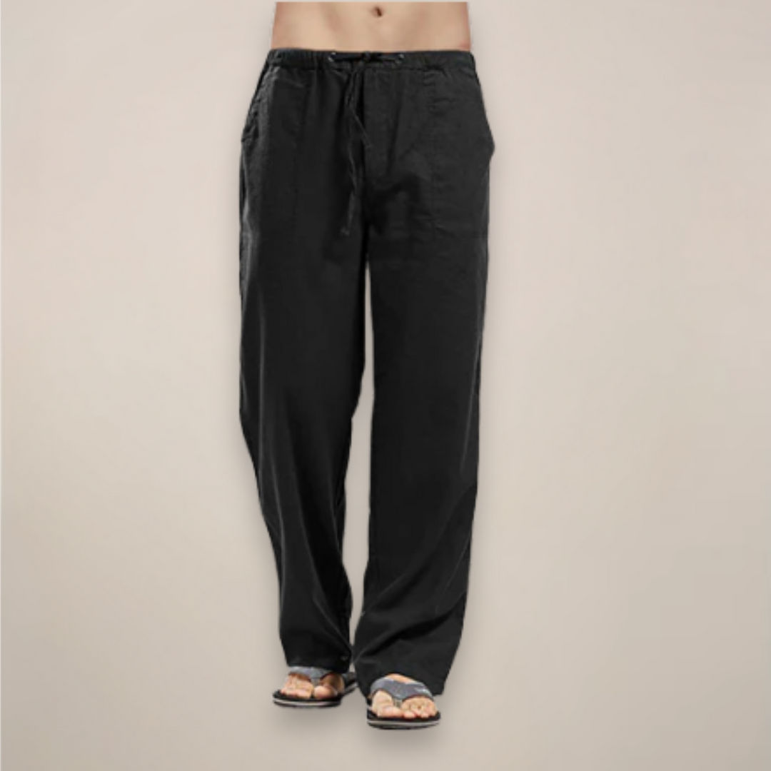 Henry | Men's Casual Loose Straight Leg Trousers