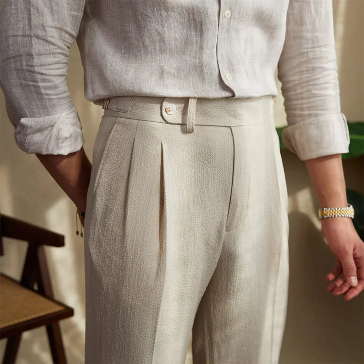 Men's Modern Business Trousers – Sleek Design with Relaxed Fit-The Yellow Prime