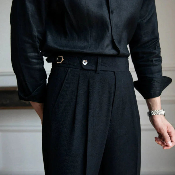 Men's Modern Business Trousers – Sleek Design with Relaxed Fit-The Yellow Prime