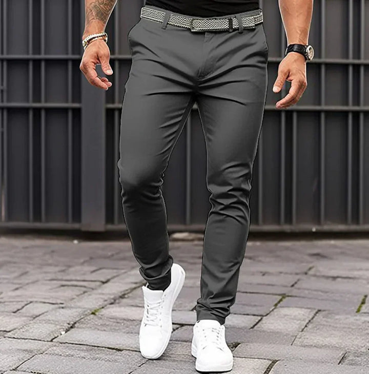 Men's Modern Fit Chino Pants for Comfortable Everyday Wear-The Yellow Prime