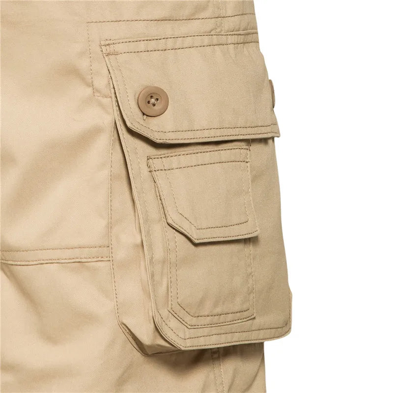 Men's Multifunctional Cargo Shorts for Summer Wear-The Yellow Prime