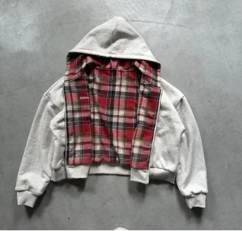 Men's Oversized Cozy Zip Hoodie - Boxy Cut, Cotton Blend-The Yellow Prime