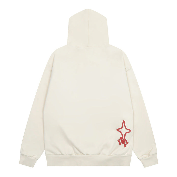 Men's Oversized Hooded Cardigan - Zip-Up Cotton for Autumn-The Yellow Prime