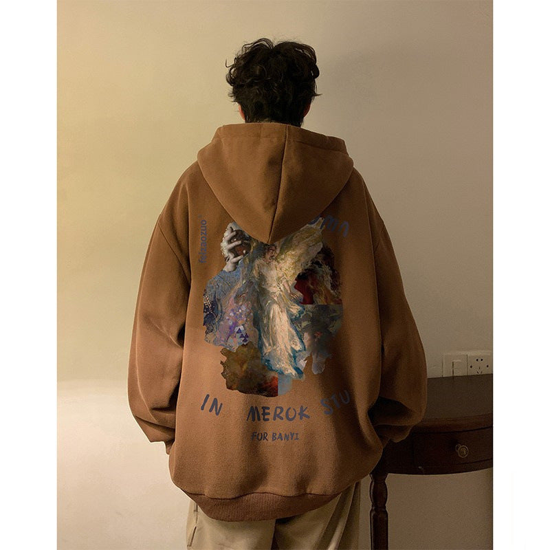 Men's Oversized Hooded Sweater - Relaxed Fit for Casual Wear-The Yellow Prime