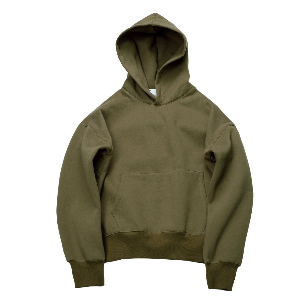 Men's Oversized Relaxed Hoodie - Boxy Cut Cotton Layering-The Yellow Prime