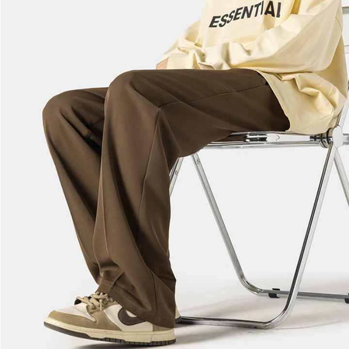 Men's Pleated Ancona Pants-The Yellow Prime
