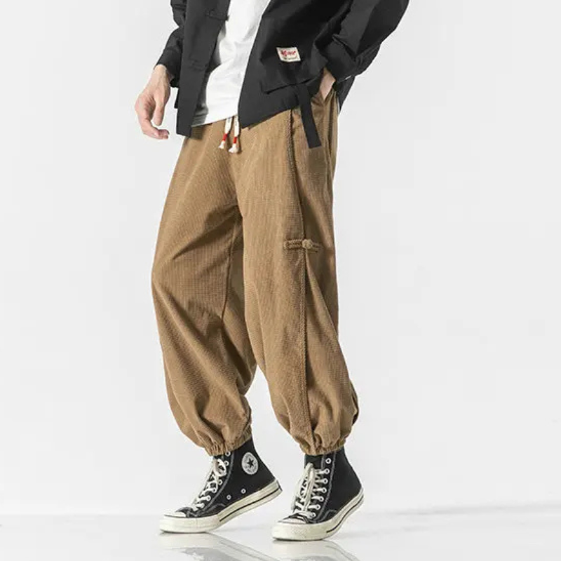 Men's Relaxed Fit Joggers-The Yellow Prime