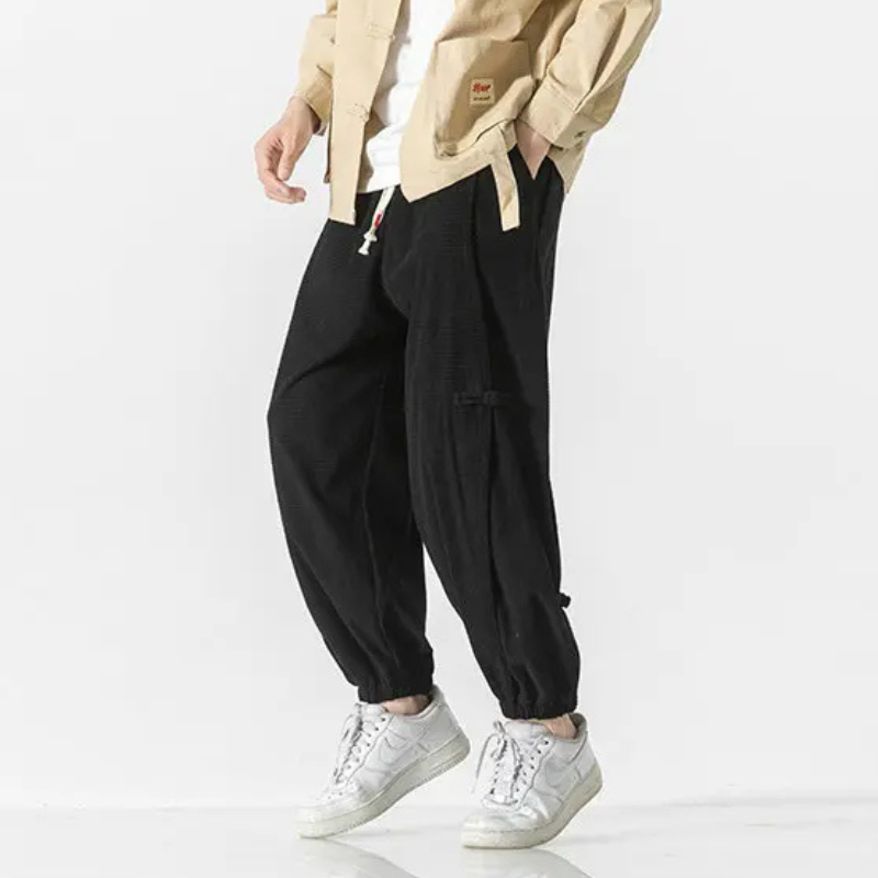 Men's Relaxed Fit Joggers-The Yellow Prime