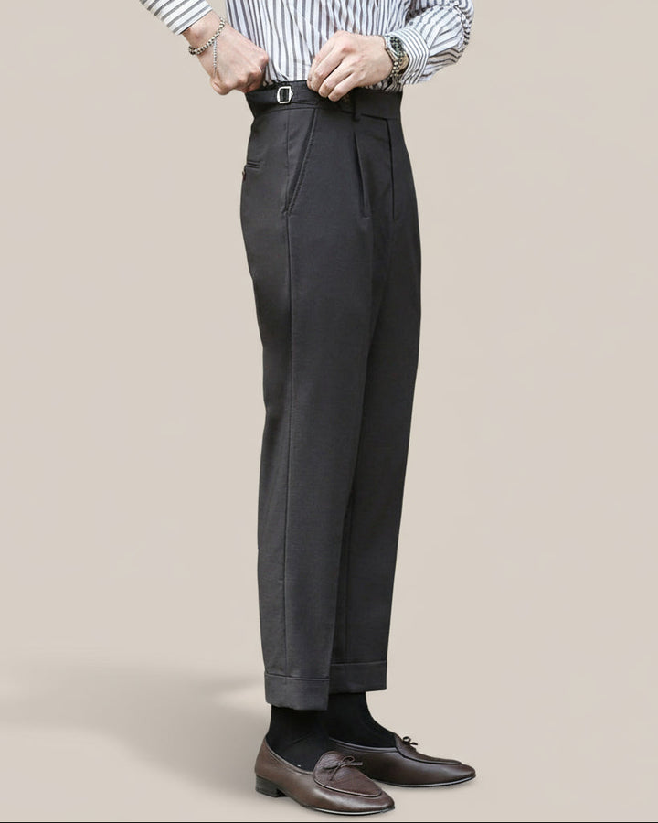 Robert | Men's Tailored Straight Leg Trousers