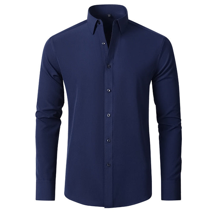 Men's Slim Fit Modern Stretch Dress Shirt – Comfortable Style-The Yellow Prime