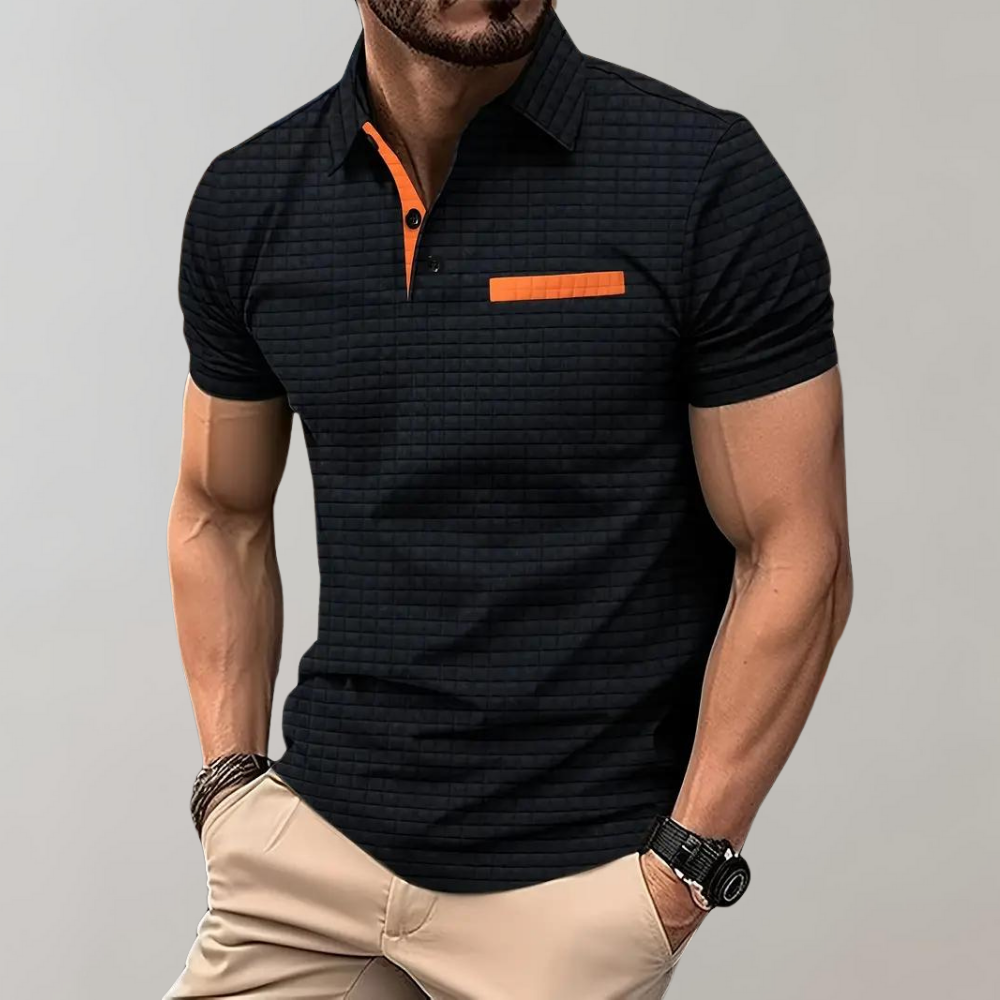 Men's Slim-Fit Polo Shirt - Comfortable and Stylish Attire-The Yellow Prime