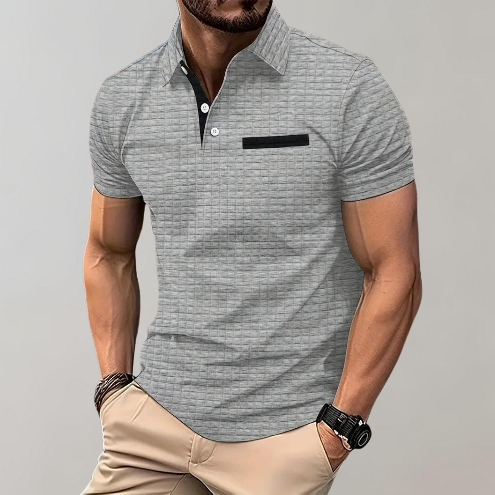 Men's Slim-Fit Polo Shirt - Comfortable and Stylish Attire-The Yellow Prime
