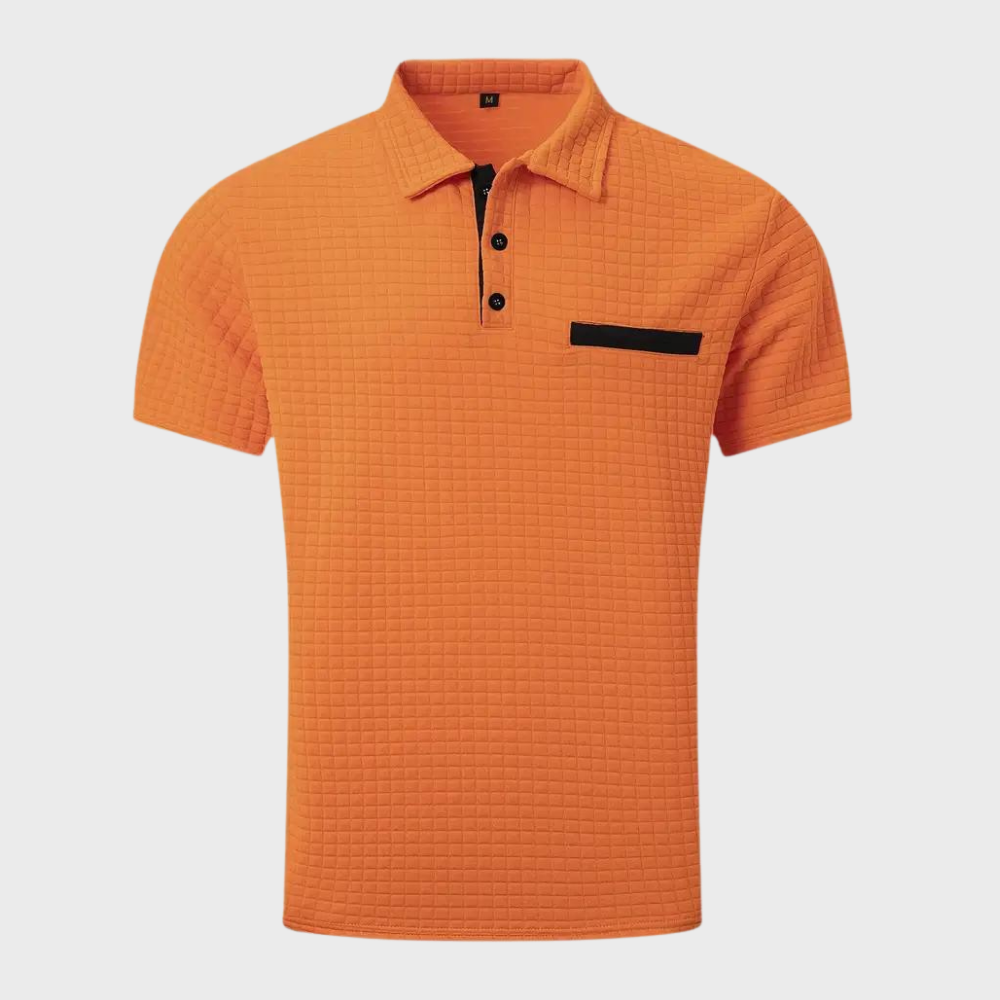 Men's Slim-Fit Polo Shirt - Comfortable and Stylish Attire-The Yellow Prime