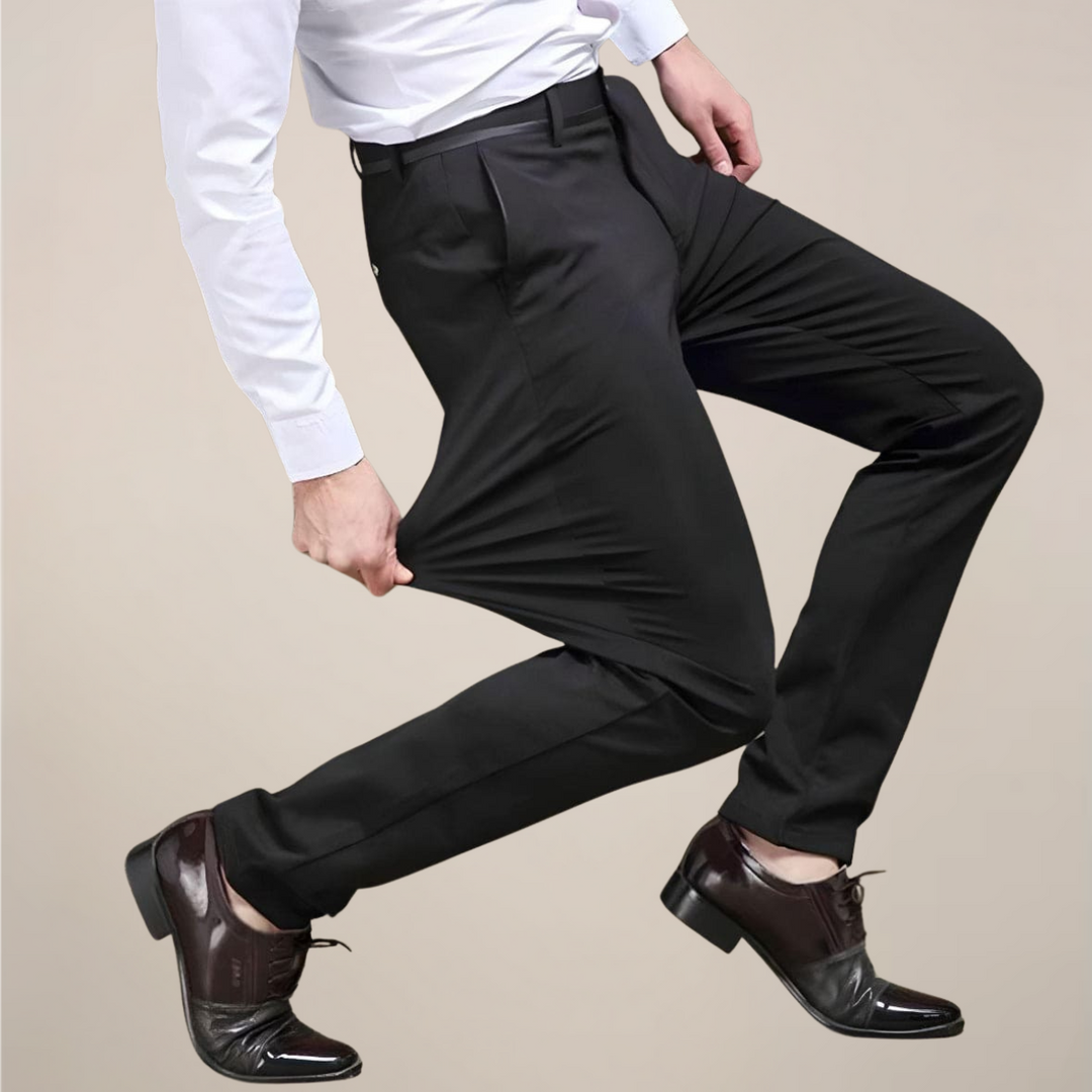 Samuel | Men's Slim Fit Stretch Waist Trousers