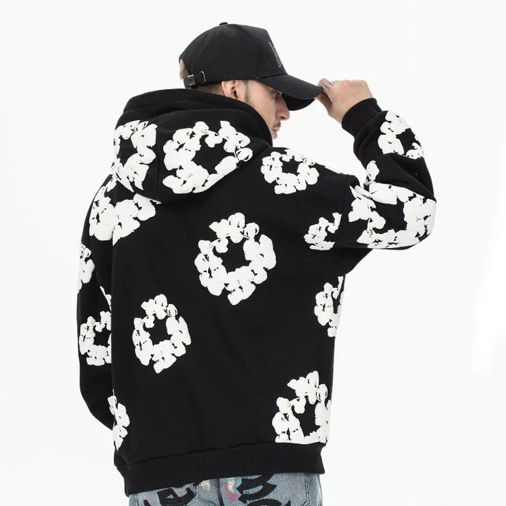 Men's Soft Cotton Graphic Hoodie – Casual Fashion Sweatshirt-The Yellow Prime