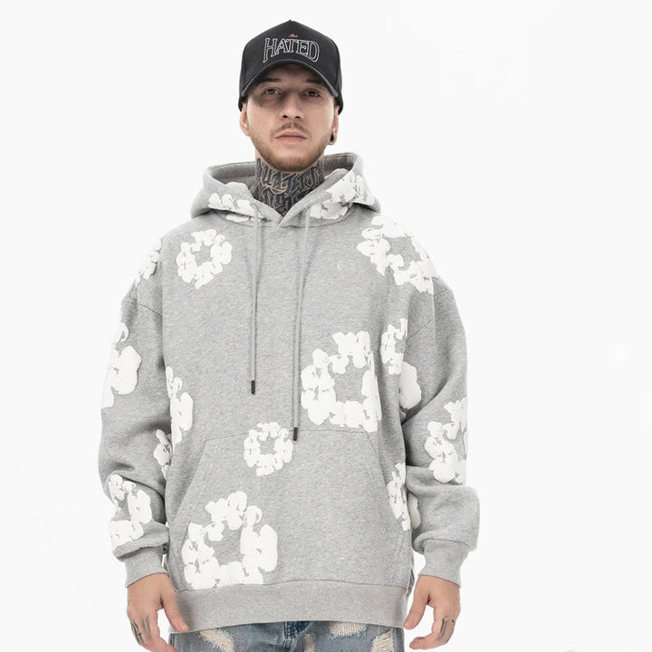 Men's Soft Cotton Graphic Hoodie – Casual Fashion Sweatshirt-The Yellow Prime