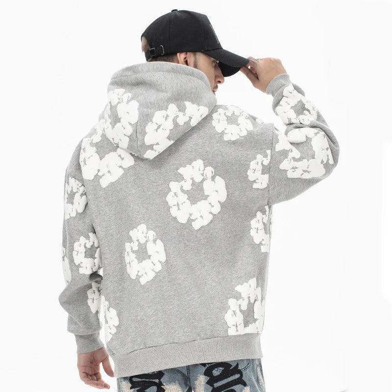 Men's Soft Cotton Graphic Hoodie – Casual Fashion Sweatshirt-The Yellow Prime