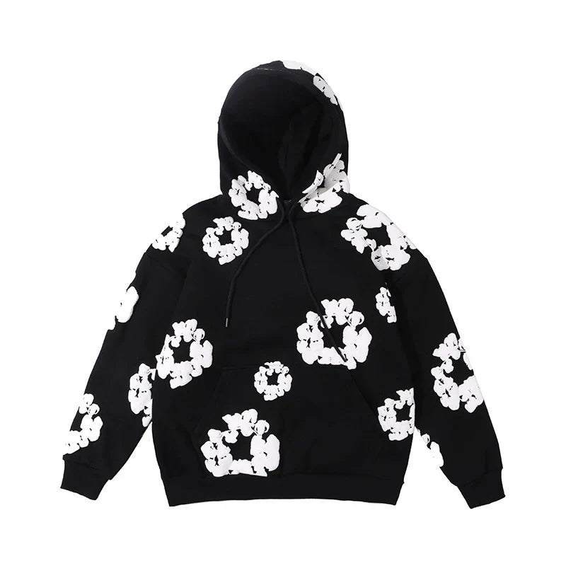 Men's Soft Cotton Graphic Hoodie – Casual Fashion Sweatshirt-The Yellow Prime