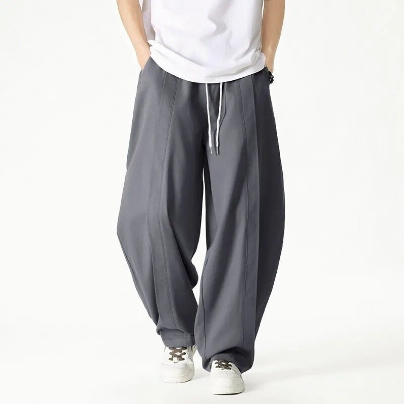 Men's Streetwear Joggers - Santon Style-The Yellow Prime