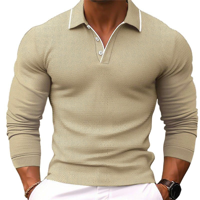 Men's Stylish Smart Casual Polo Shirt-The Yellow Prime