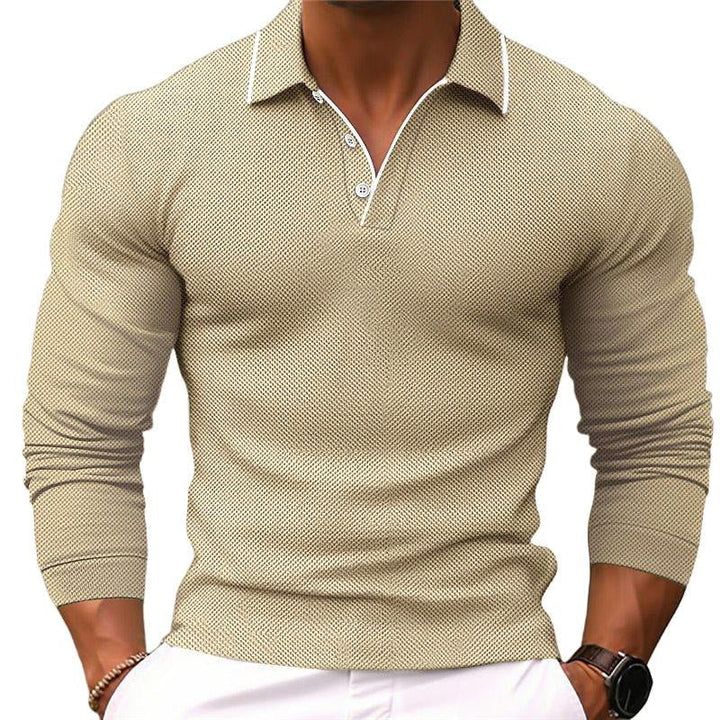 Men's Stylish Smart Casual Polo Shirt-The Yellow Prime
