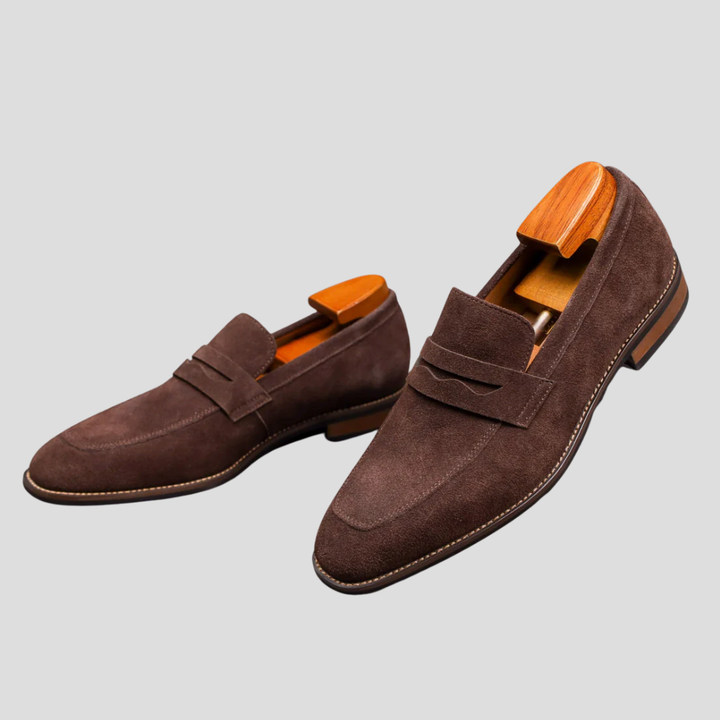 Men's Suede Slip-On Loafers for Comfortable Everyday Wear-The Yellow Prime