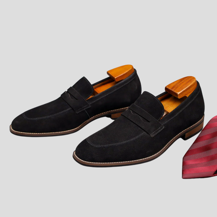 Men's Suede Slip-On Loafers for Comfortable Everyday Wear-The Yellow Prime
