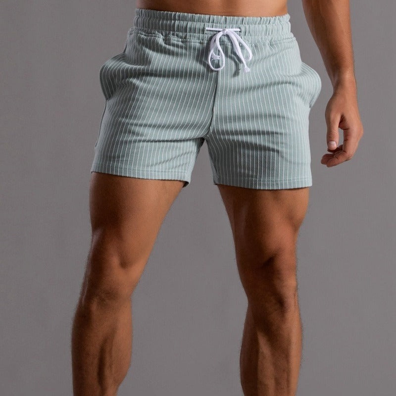 Men's Super-Stretch Workout Shorts, Flexible Gym Shorts for Fitness-The Yellow Prime