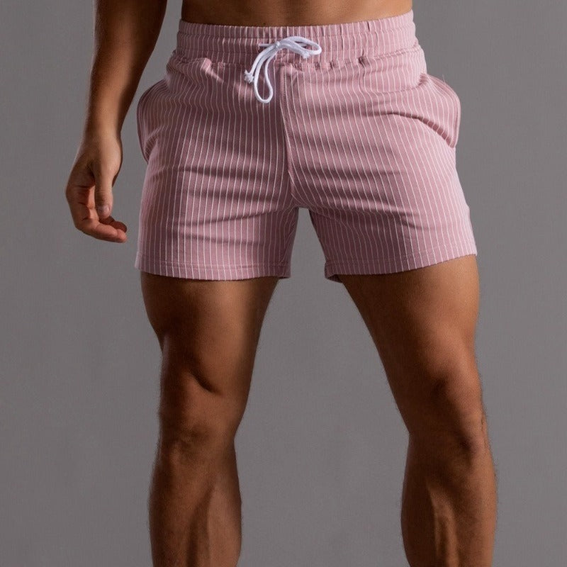 Men's Super-Stretch Workout Shorts, Flexible Gym Shorts for Fitness-The Yellow Prime