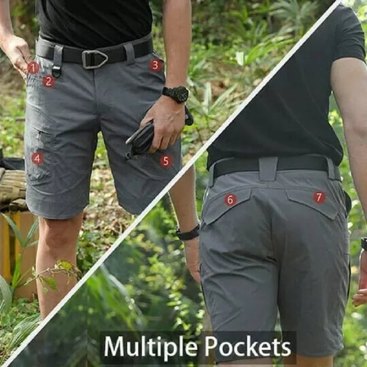 Men's Tactical Cargo Shorts – Sturdy and Comfortable Design-The Yellow Prime