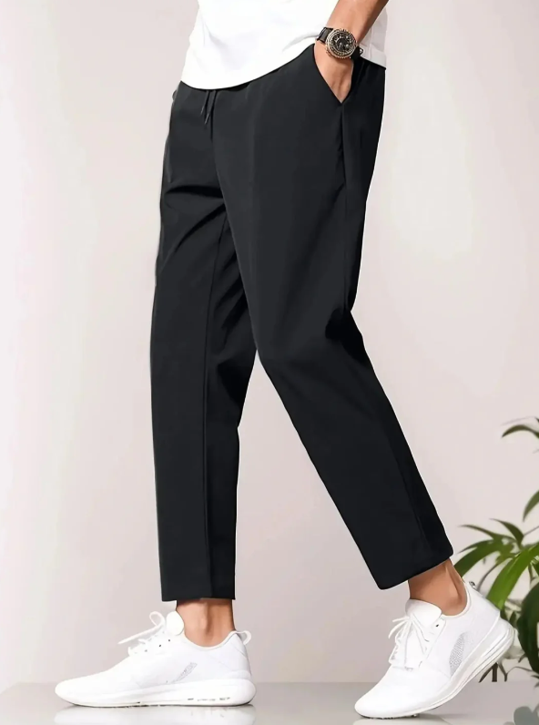 Daniel | Men's Cropped Tapered Leg Pants