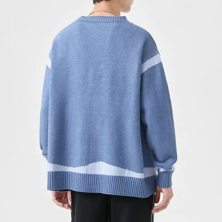 Men's Toggle Knit Cardigan-The Yellow Prime