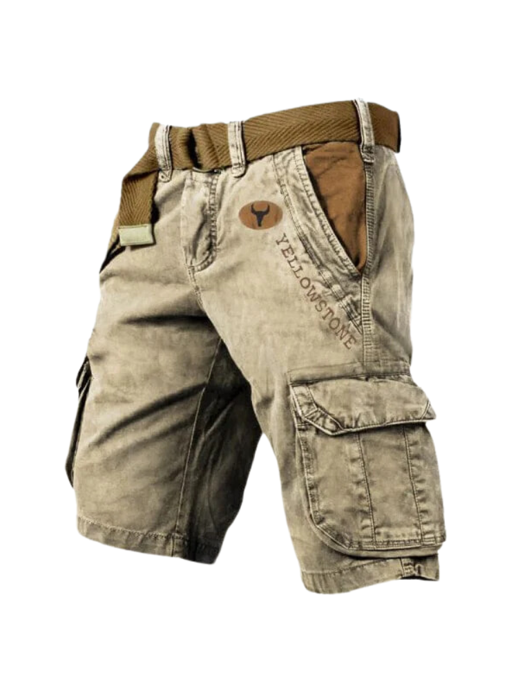 Men's Versatile Cargo Shorts for Everyday Wear-The Yellow Prime