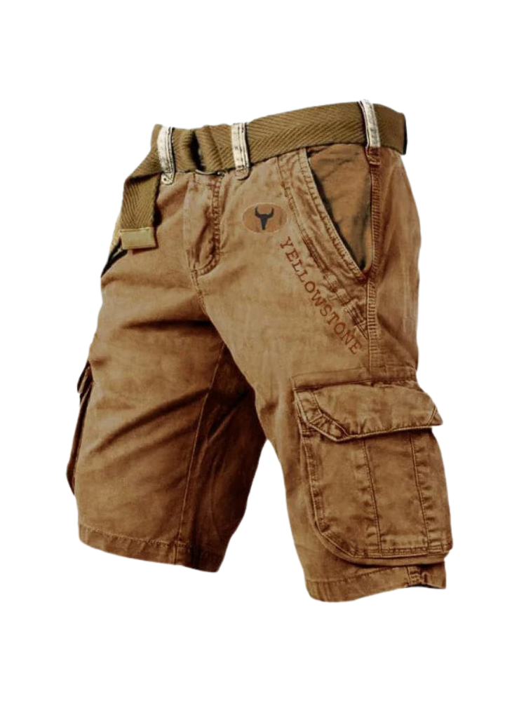 Men's Versatile Cargo Shorts for Everyday Wear-The Yellow Prime