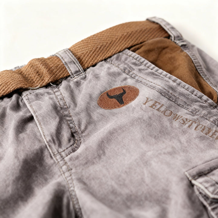 Men's Versatile Cargo Shorts for Everyday Wear-The Yellow Prime