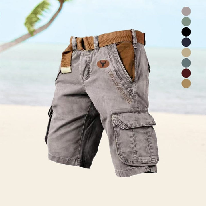 Men's Versatile Cargo Shorts for Everyday Wear-The Yellow Prime