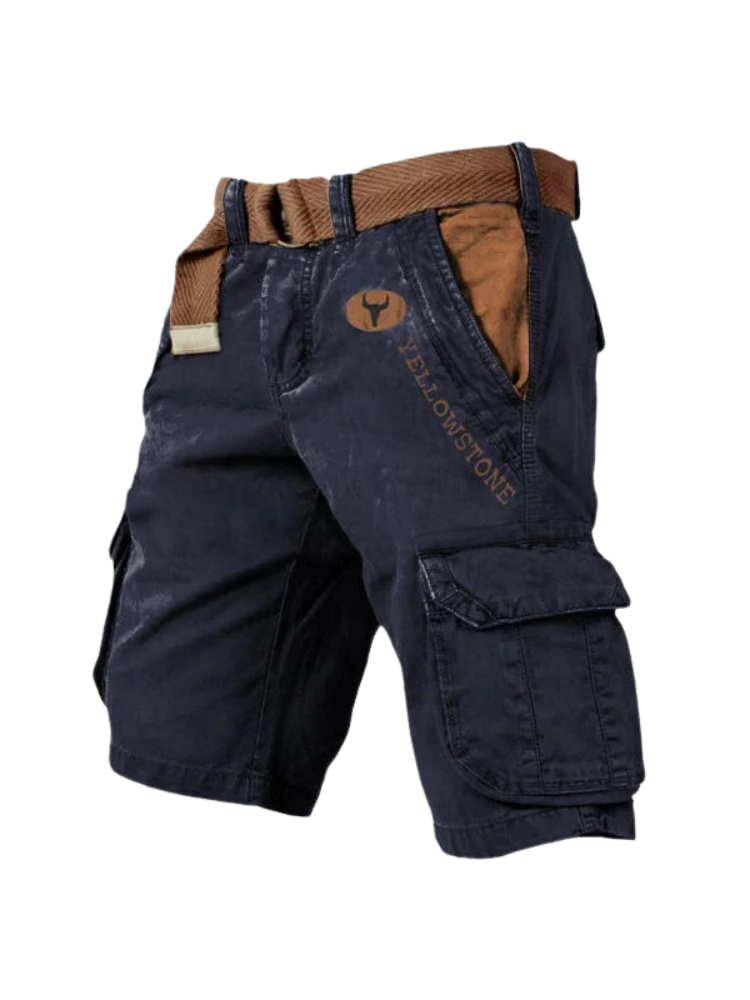 Men's Versatile Cargo Shorts for Everyday Wear-The Yellow Prime