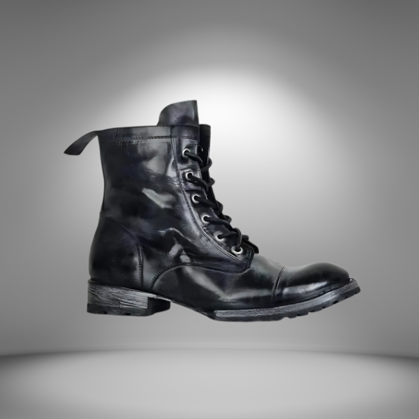 Men's Western Style Vintage Boots-The Yellow Prime