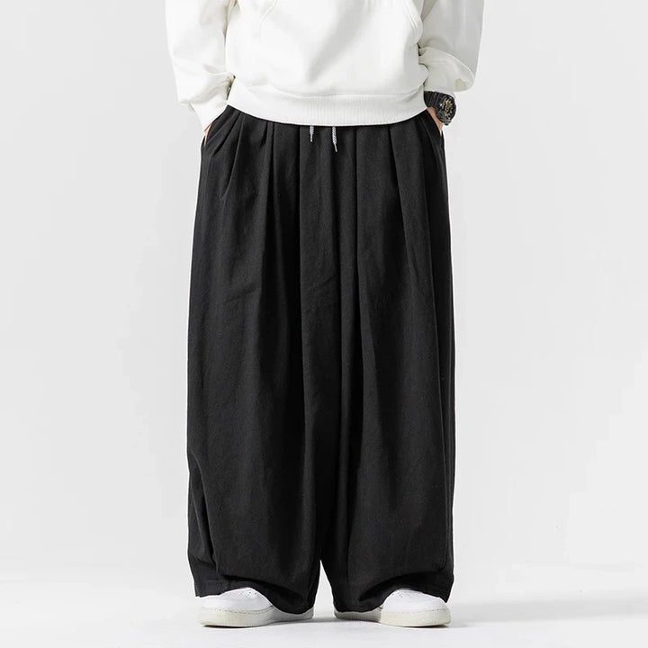 Men's Wide-Leg Pants - Stylish and Comfortable Fit-The Yellow Prime