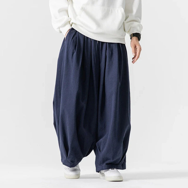 Men's Wide-Leg Pants - Stylish and Comfortable Fit-The Yellow Prime