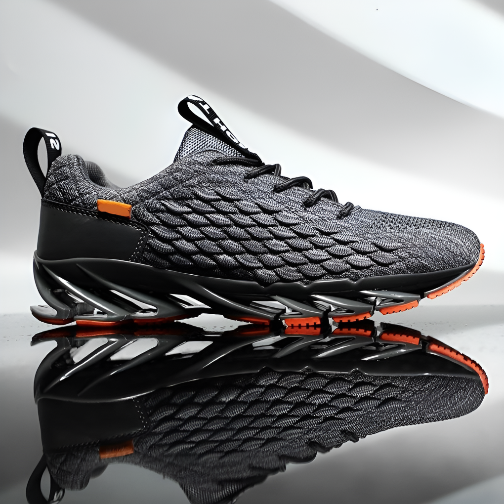 Men's athletic running shoes-The Yellow Prime