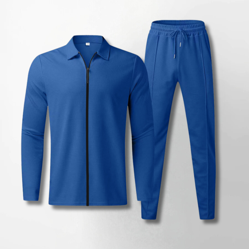 Men's breathable outfit set – stylish for office and leisure-The Yellow Prime