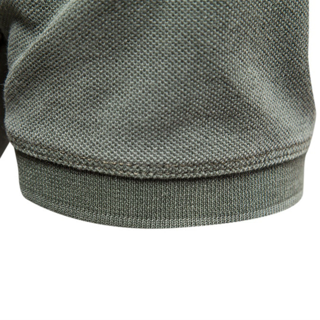 Men's breathable polo shirt – lightweight, relaxed fit for daily wear-The Yellow Prime