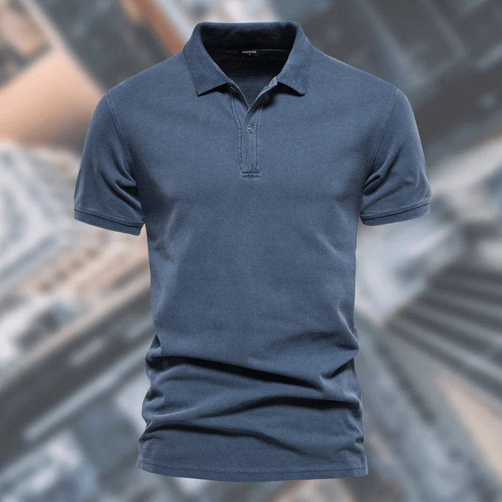 Men's breathable polo shirt – lightweight, relaxed fit for daily wear-The Yellow Prime