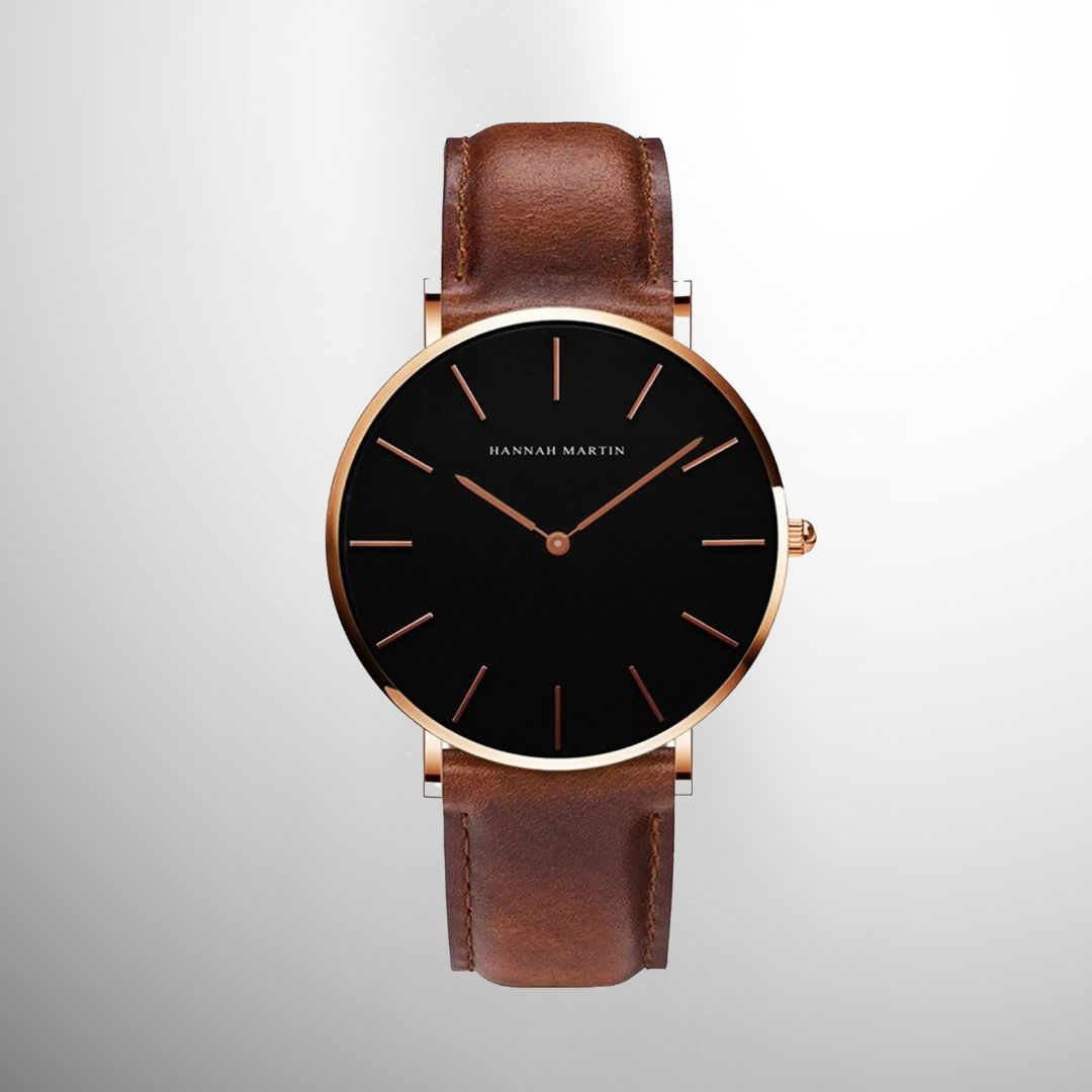 Men's classic stainless steel watch – sophisticated design for all occasions-The Yellow Prime