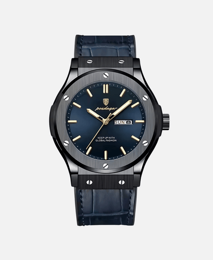 Men's classic stainless steel wristwatch for business and leisure-The Yellow Prime