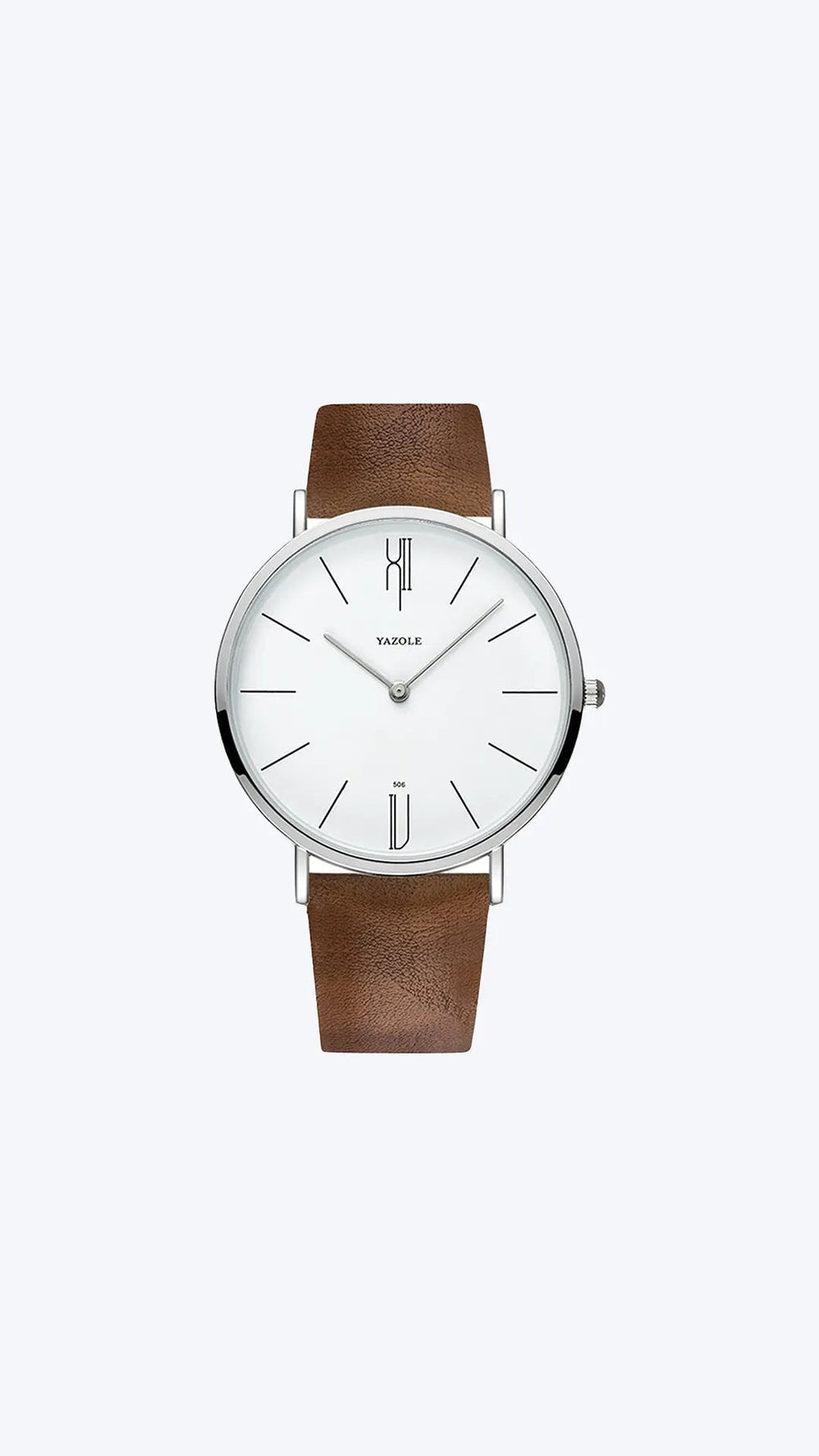 Men's classic stainless steel wristwatch for special occasions-The Yellow Prime