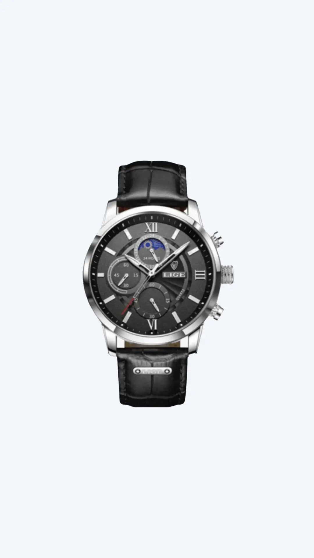 Men's elegant stainless steel wristwatch for special occasions-The Yellow Prime